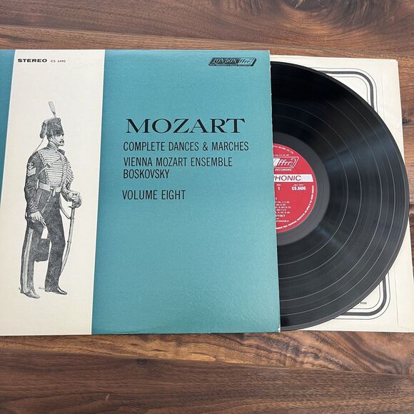 Mozart Complete Dances & Marches Vienna Mozart Vol 8 Vinyl LP London CS 6513 - Picture 1 of 9